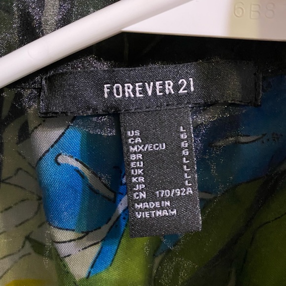 Forever 21 Sheer Mesh Black Jacket - Picture 2 of 2